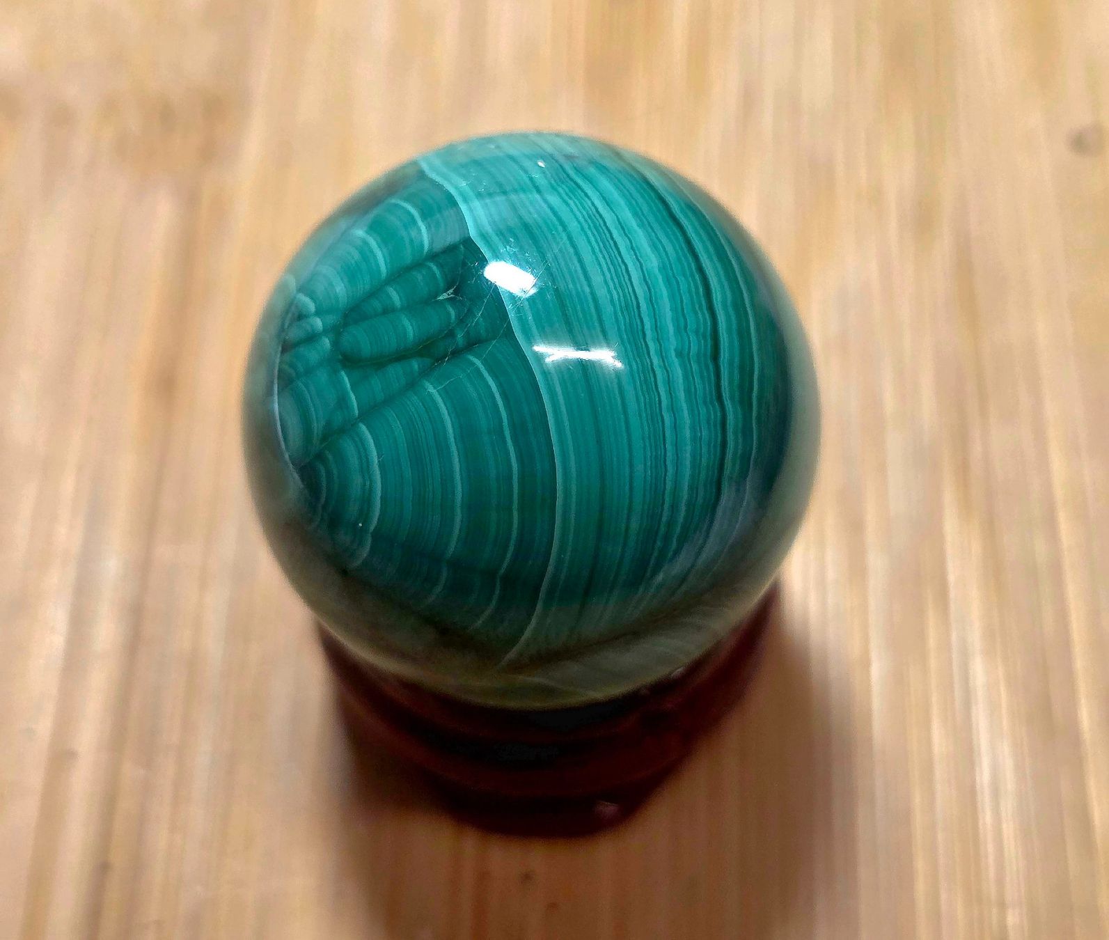 Minerali & Pietre curative: Top Malachit Kugel C 28mm 40g – Nuovo e nell'imballaggio originale da Matzingen venduto da Shay_Crystalz 1