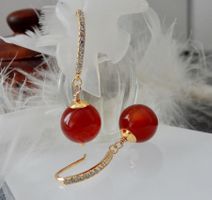 Wunderschöne Ohrringe aus Karneol