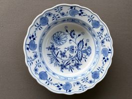 Meissen Porzellanteller mit Zwiebelmuster