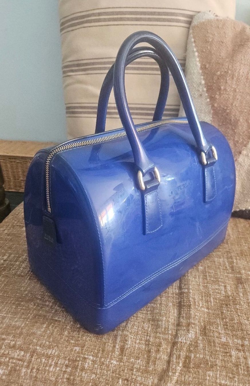 Furla Taschen für Damen: Furla candy bag blau – Gebraucht aus Diepoldsau von Soleil0425 2