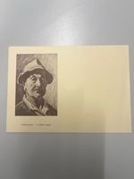 Alte Postkarte Selbstportrait A. Nyfeler Kippel