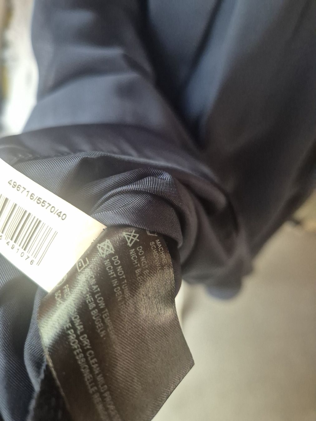 Robes: Kleid Zero blaugrau mit Spitze und Bindeband Grösse 40 – D'occasion à Zürich par Drago670 6