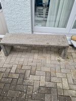 Massive Gartenbank / Sitzbank aus Beton  sehr stabil