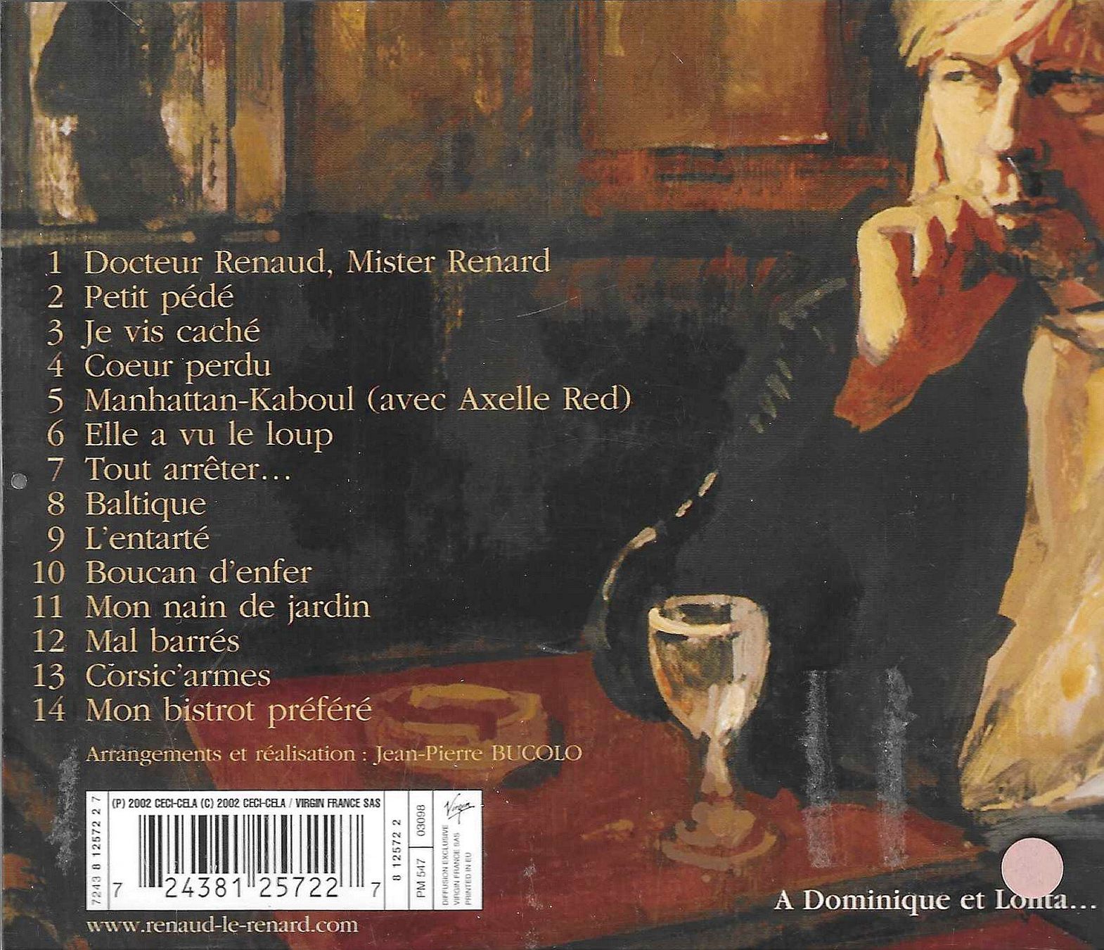 CDs: Renaud - Boucan d'enfer – Gebraucht aus Savagnier von Ne2065 1