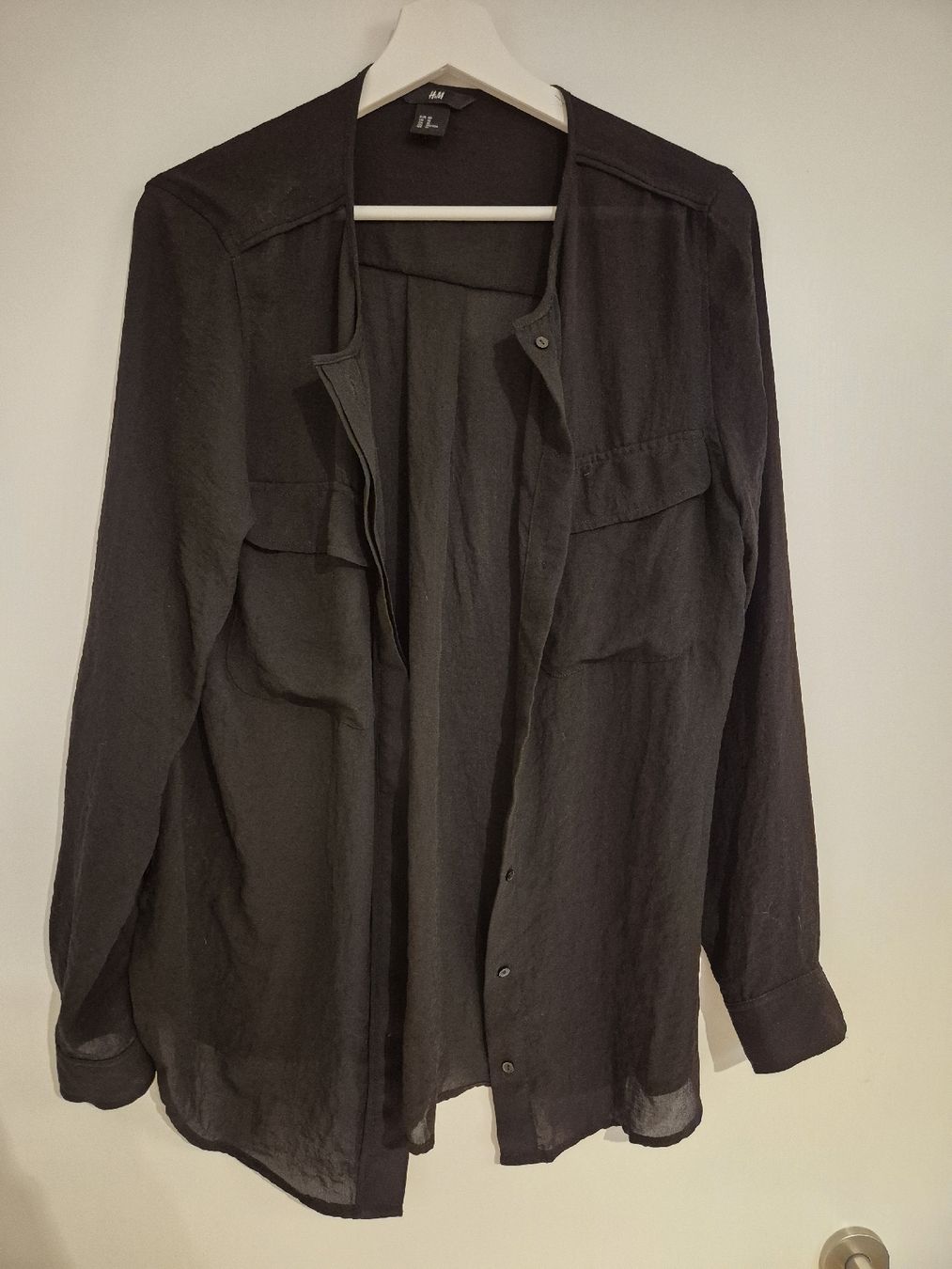 H&M Camicette: H&M Bluse, schwarz, Grösse 40 – Usato da Biberist venduto da pingu_90
