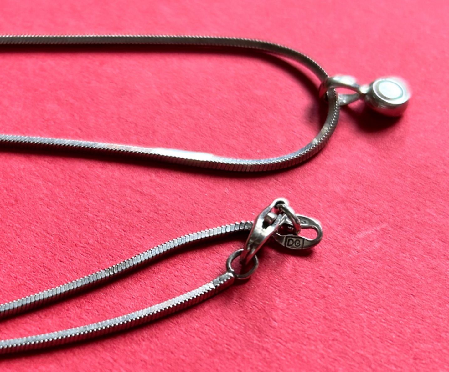 Catenine: Schlangenkette kantig Point – Usato da Laufen venduto da belleskulptur 5