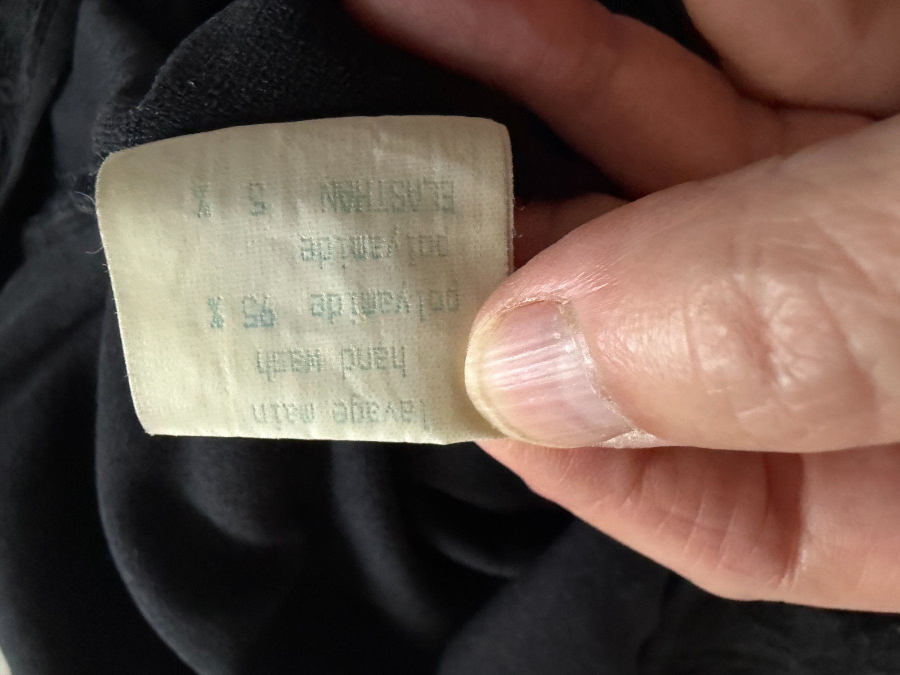 Vestiti: Kleid Spitzenoptik schwarz T36 Frankreich – Usato da Brunnenthal venduto da Eco07 3