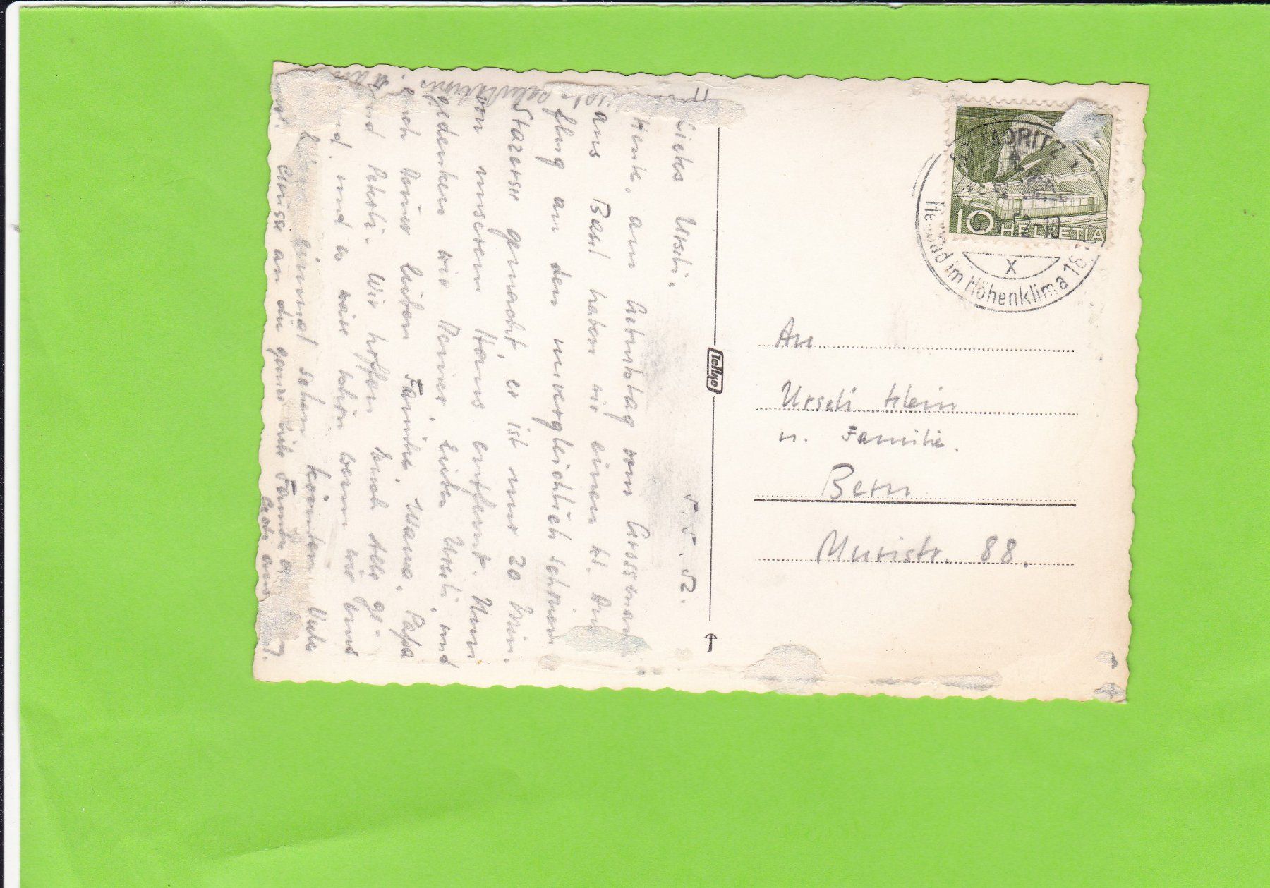 Cartes postales: St. Moritz-Statzersee – D'occasion à St. Peterzell par neckertal 1