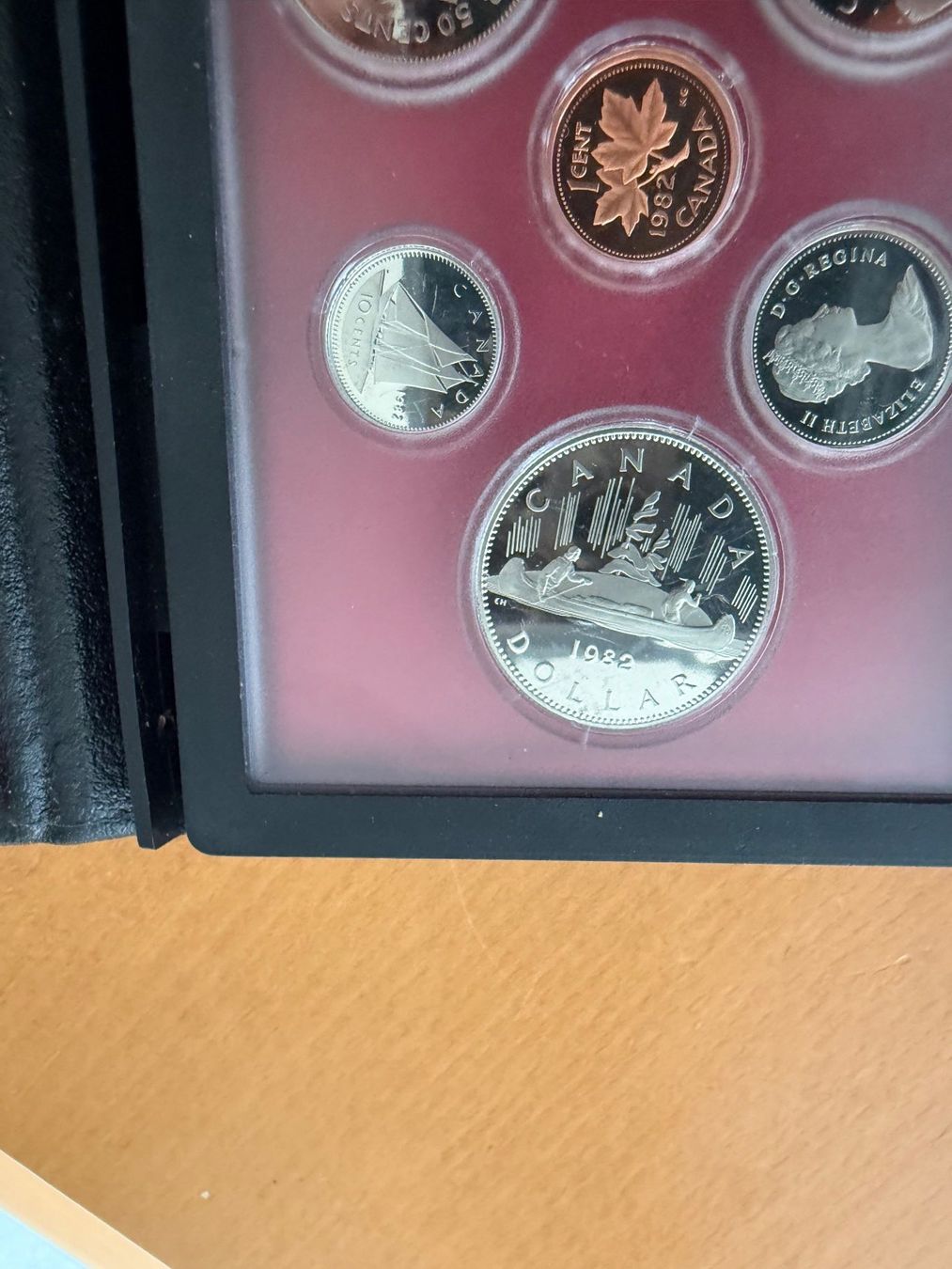 Tutti le monete: Kanada Münzset/Satz 1982, Etui, Top – Usato da Fehraltorf venduto da bruggin 2