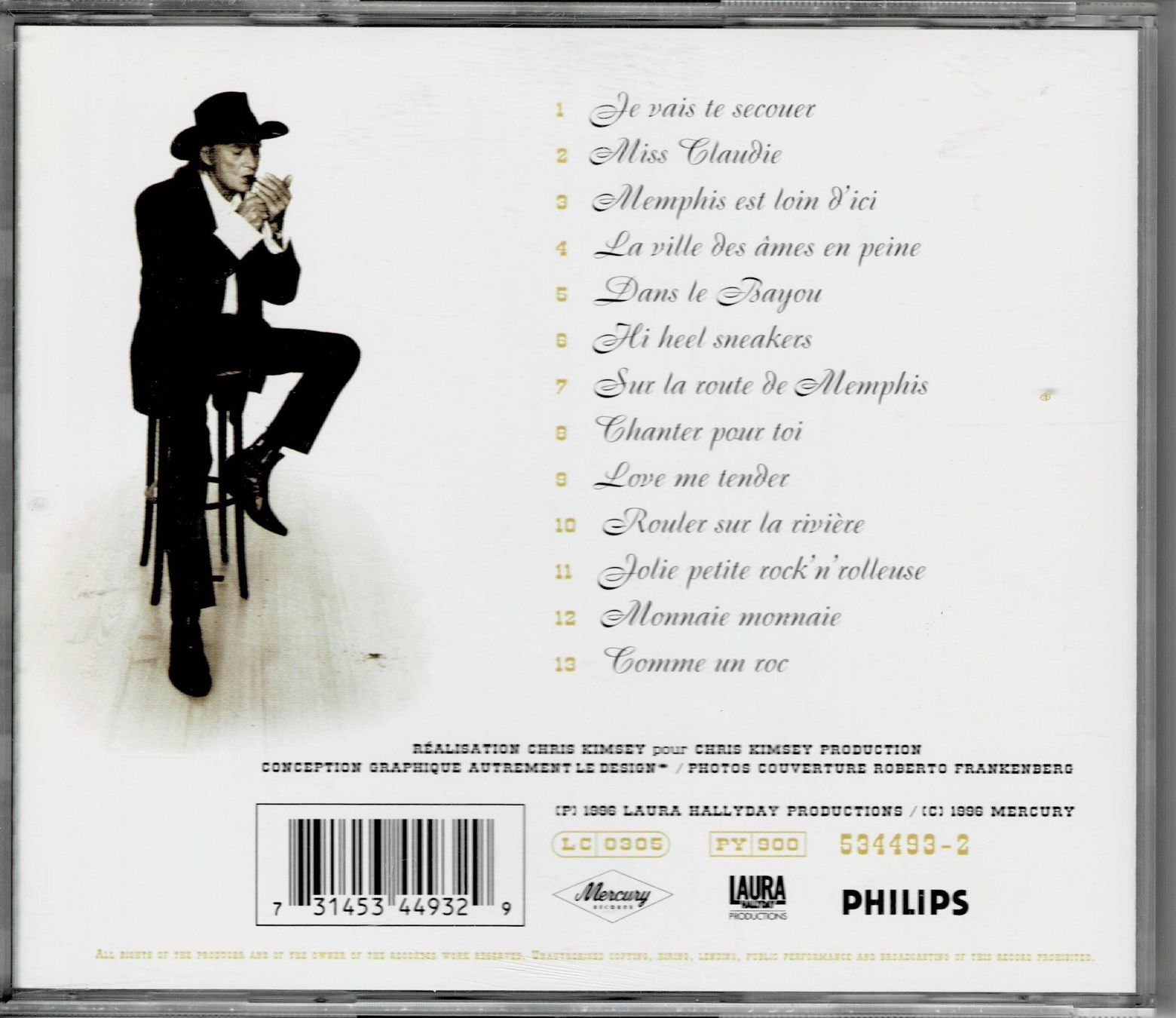 CD: Johnny Hallyday - CD Destination VEGAS – Usato da Noréaz venduto da Hallyday 1