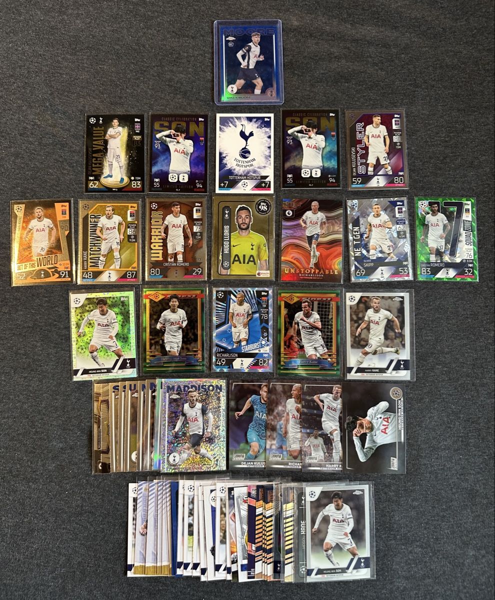 Topps Carte collezionabili: TOTTENHAM HOTSPURS SAMMLUNG – Nuovo (secondo la descrizione) da Binz venduto da Cediboy
