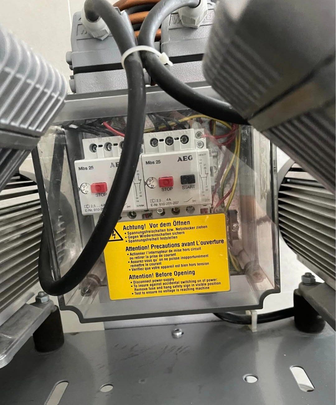 Compressori: 50 Liter Luftkompressor mit 4 Zylindern kompressor compresso – Usato da Oftringen venduto da mare24vw 6