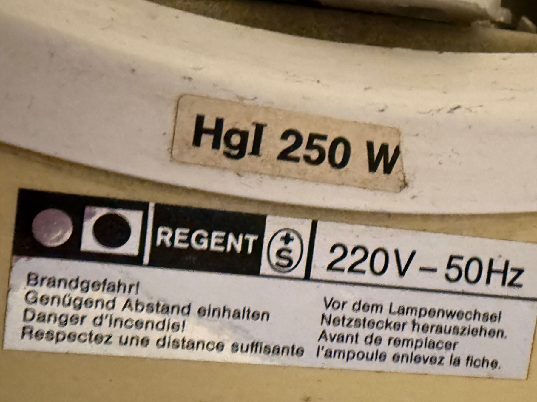 Regent Lampen: Stehlleuchte Deckenfluter Regent – Gebraucht aus Unterstammheim von Hawesta 7