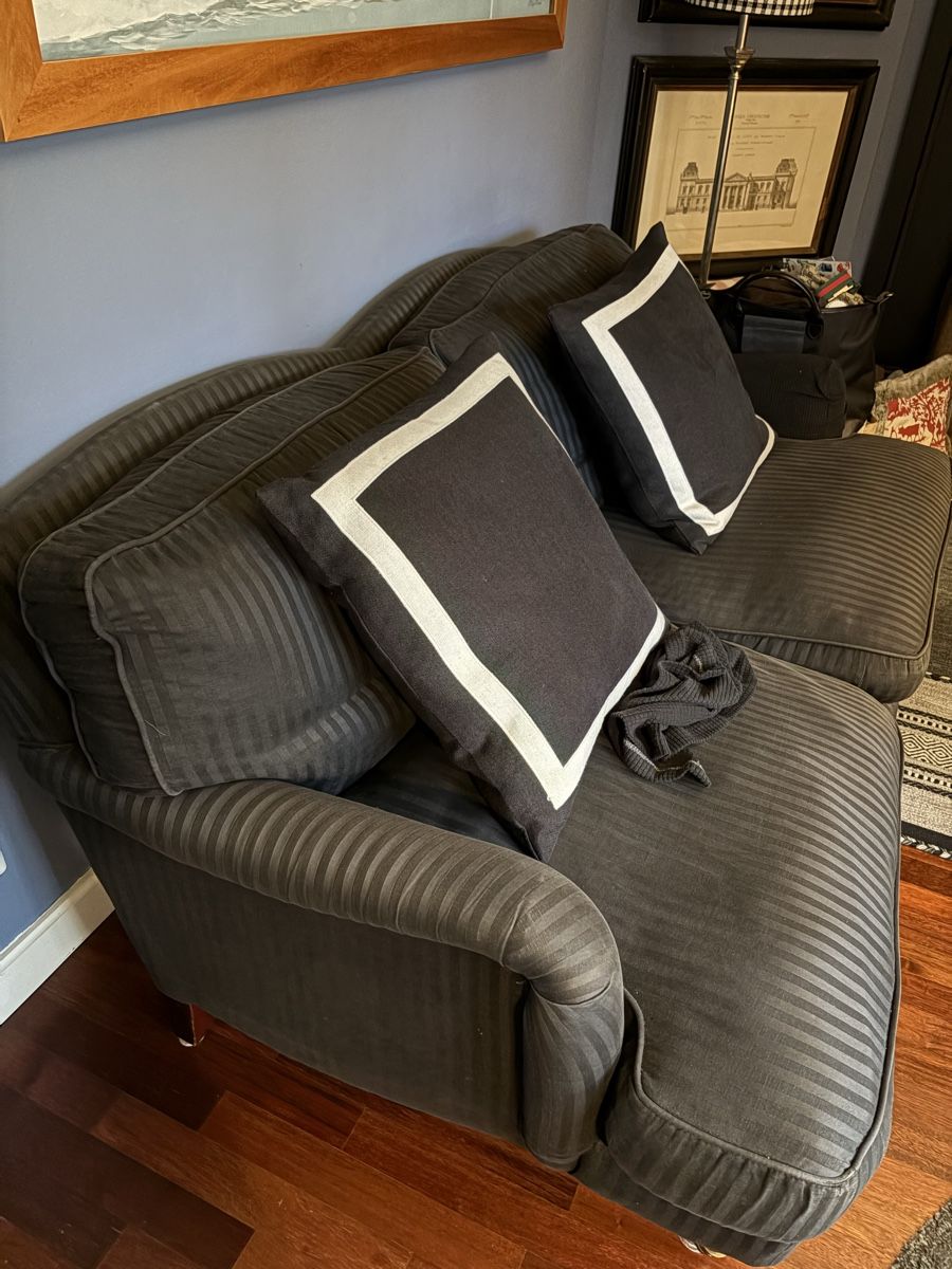 Divani: Edles Englisches Sofa schwarz – Usato da Zürich venduto da Nick345 3
