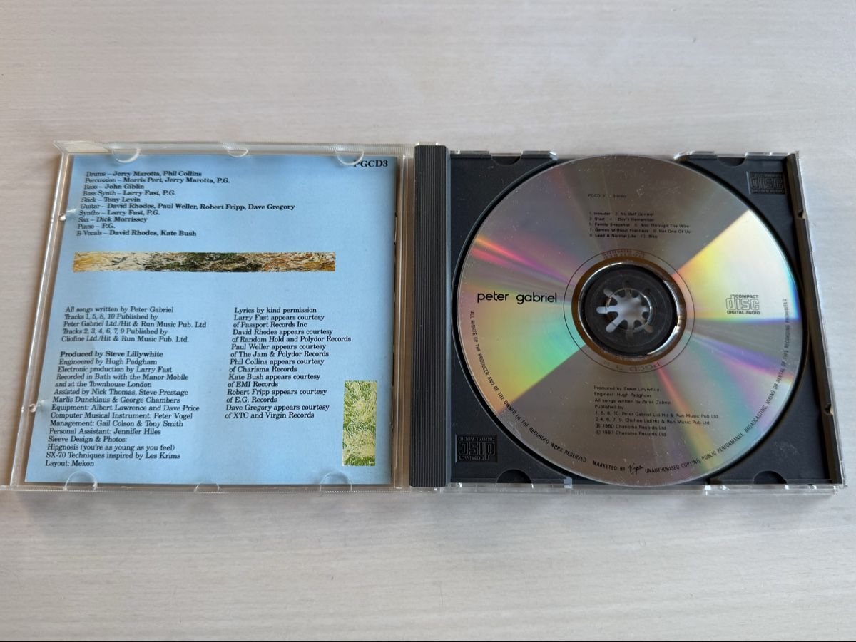 CDs: Peter Gabriel - 3, CD – D'occasion à Oberried Brienz par Chyara 2