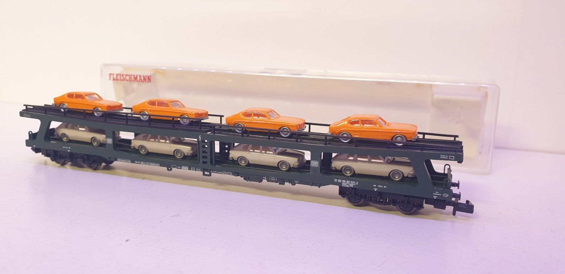 Fleischmann Modelleisenbahnen: Fleischmann Autotransport  Spur N – Neu (gemäss Beschreibung) aus Neuenhof von ludovicco 1