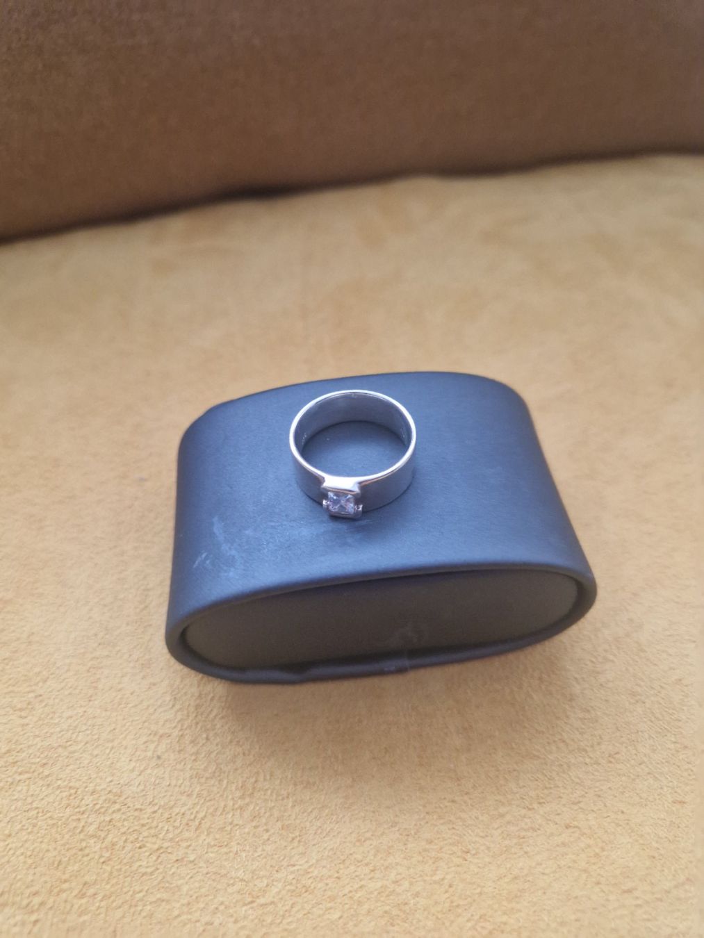 Anelli: Bague Argentée avec cristal élégante, Taille 56/57 – Nuovo (secondo la descrizione) da Bulle venduto da EdelweissandRoses 2