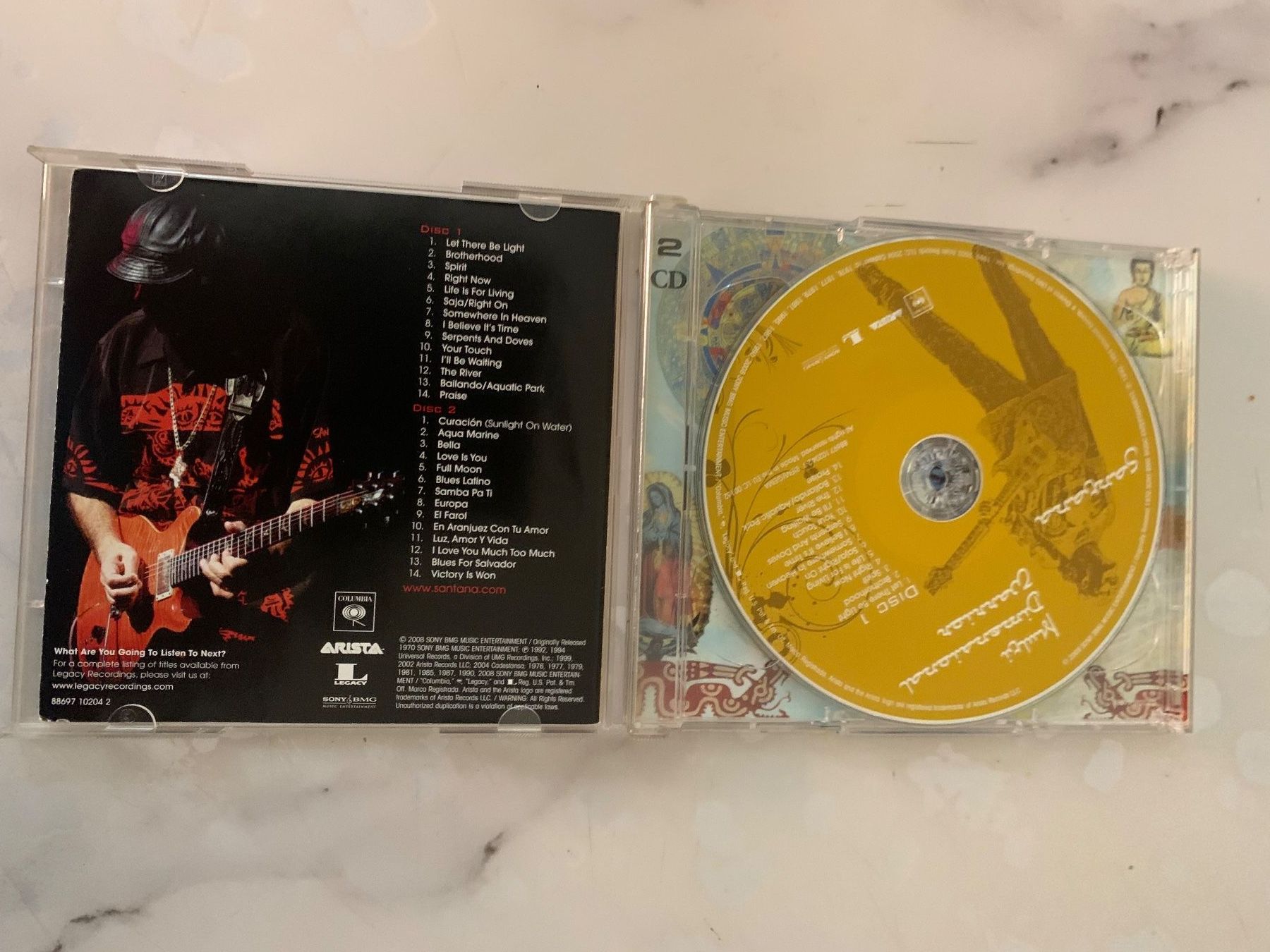 CDs: Santana/ Multi Dimensional Warriors(2 Cds) – D'occasion à lausanne par Ccheche 1