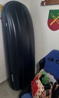 Coffre de toit 330 litres + accessoires, comme neuf