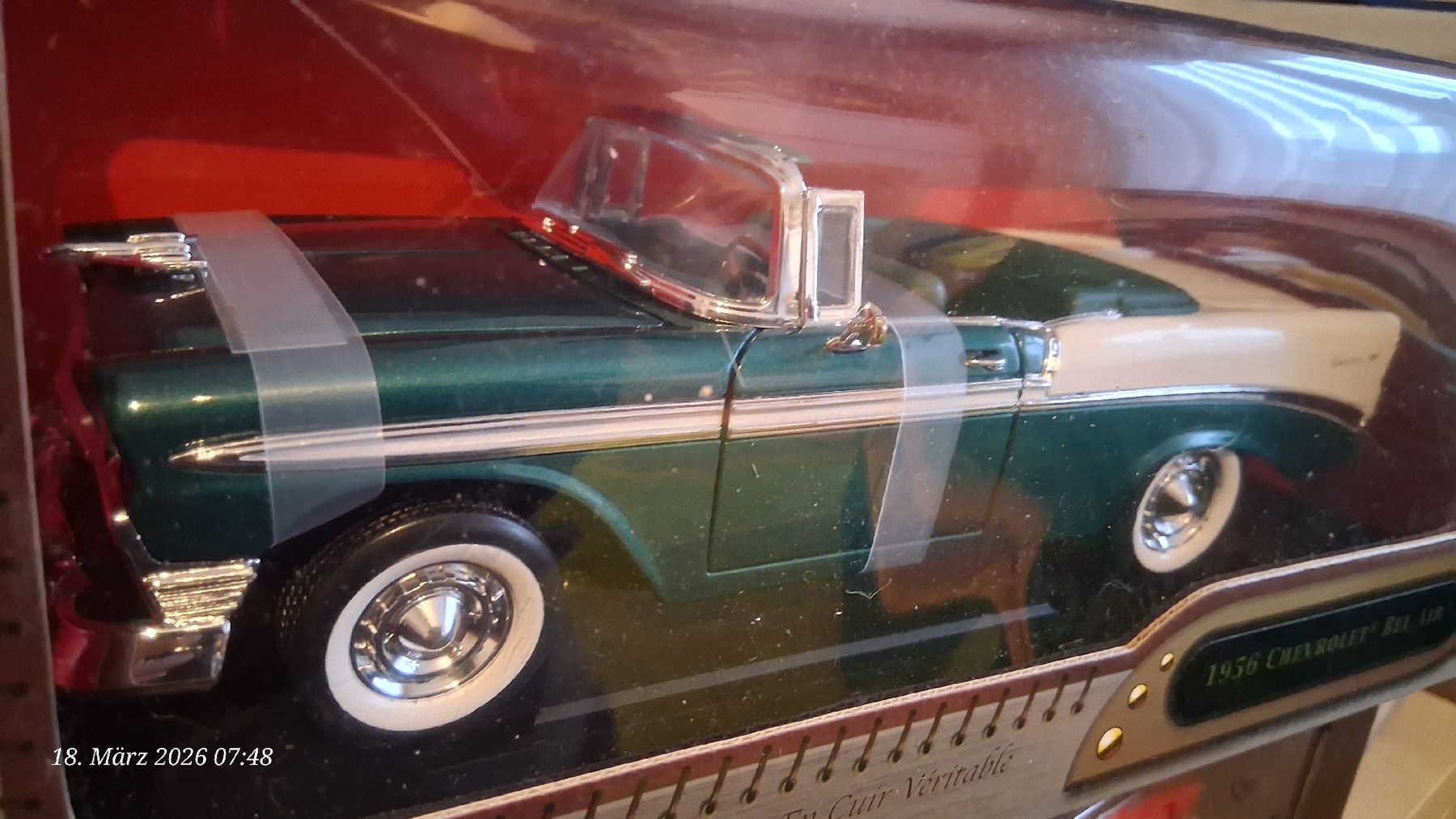 Yat Ming Modellini d'auto: 1:18 Chevrolet Belair 1956 – Nuovo e nell'imballaggio originale da Wolfenschiessen venduto da 2-stroke-garage 2