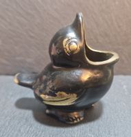 Antiker Art Déco Vogel Aschenbecher / Zahnstocherhalter
