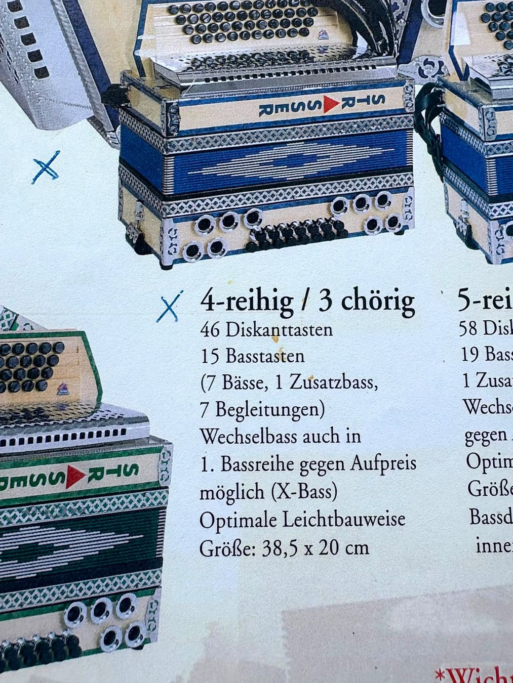 Musikinstrumente: Steirische Strasser Harmonika – Neu (gemäss Beschreibung) aus Spiegel b. Bern von onilomer 6