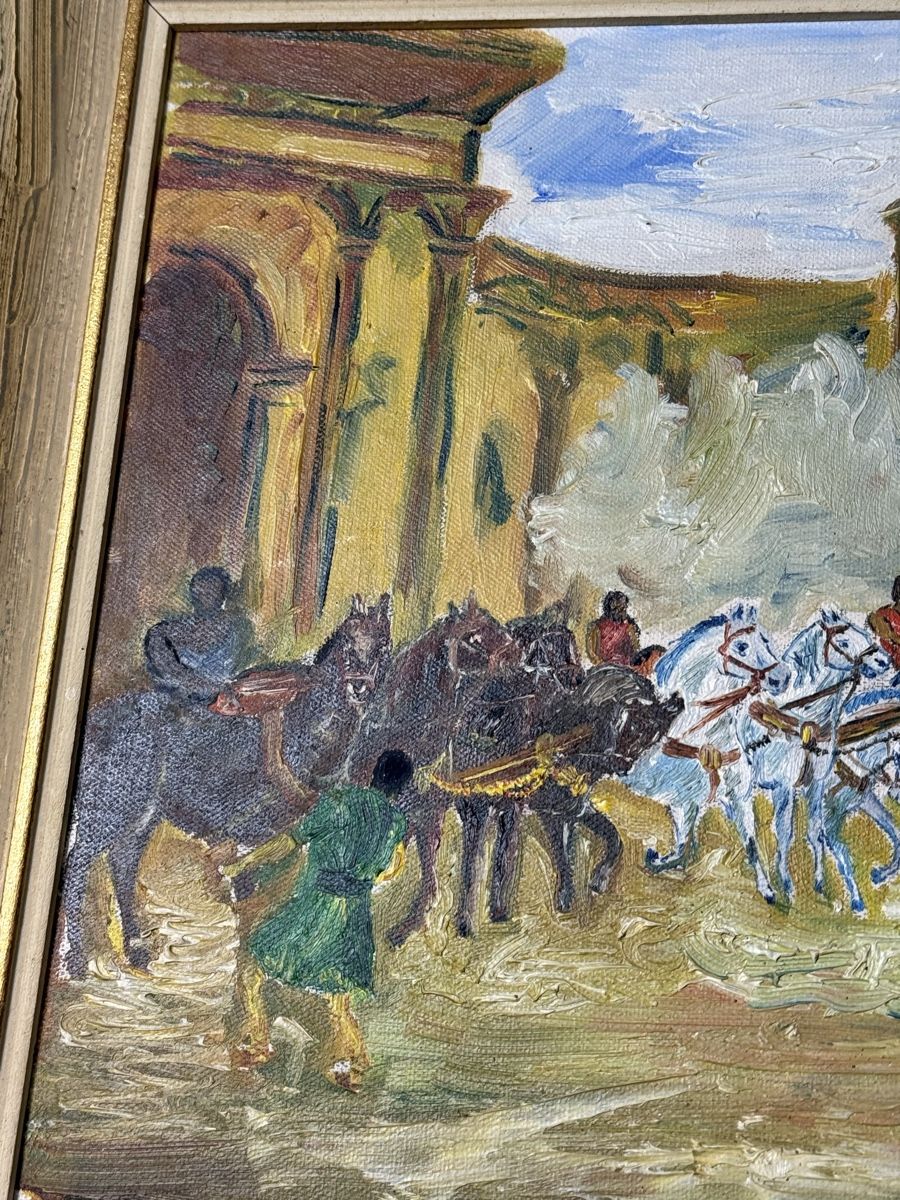 Gemälde: Gemälde W. Ehrismann 34x44 cm   B 52# – Gebraucht aus Grenchen von swiss.antiques 4