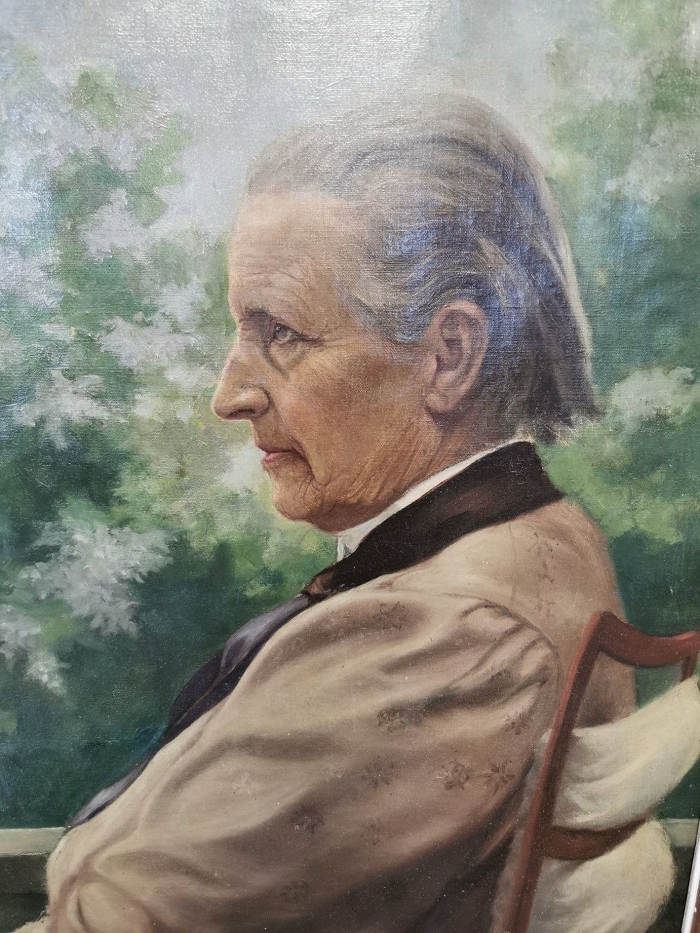 Tableaux: PORTRAIT SIGNÉ ET DATÉ – D'occasion à Genève par Qanil77 1