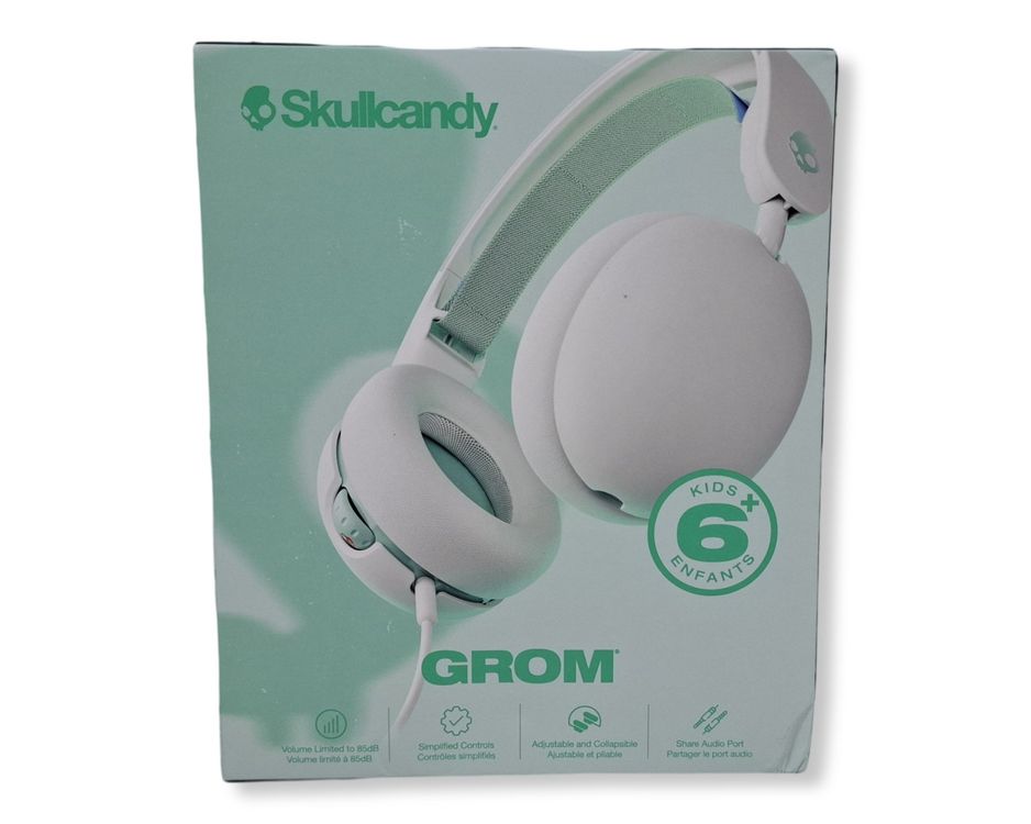 SKULLCANDY Grom Kinderkopfhörer Weiss 4