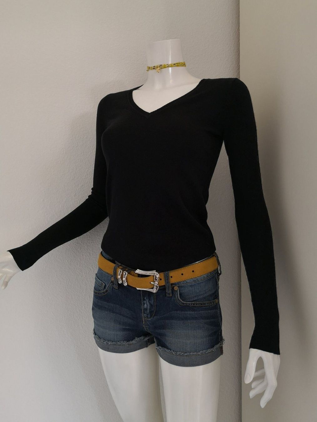 Mango Pullover & Sweatshirts: 🤩MANGO STRICK PULLOVER SCHWARZ V-SCHNITT NEU & D&G P. – Neu (gemäss Beschreibung) aus Olten von Naja-Twins-Twins 4