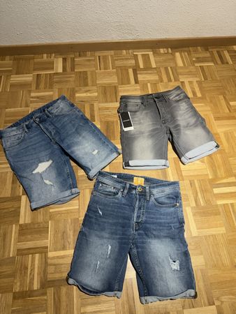 Neue Jack & Jones & H&M Jeans Shorts