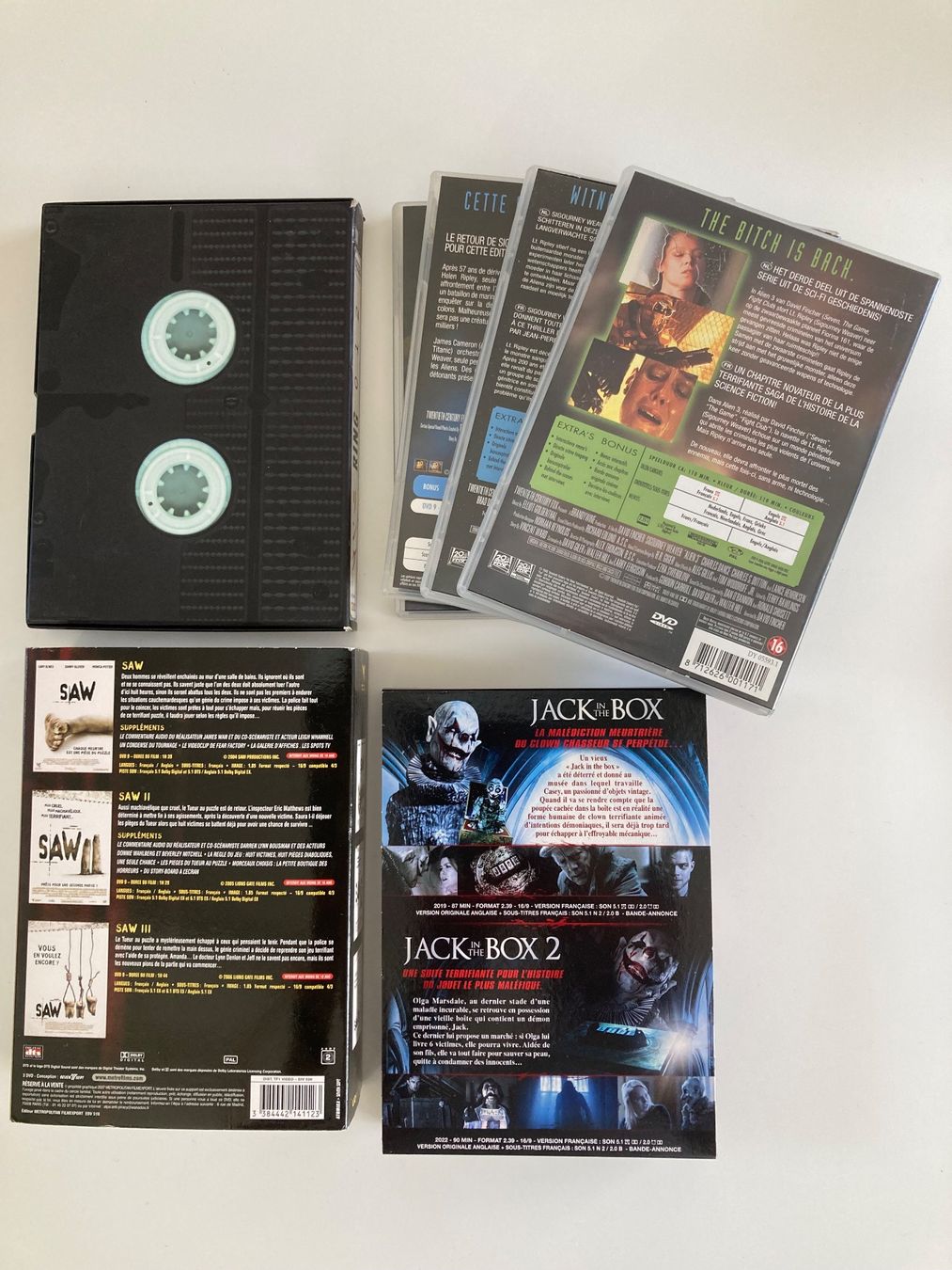 Alle DVDs: Coffrets DVD Ring, Alien, Saw, Jack in the Box – Gebraucht aus Bassecourt von CALUMET-X 2
