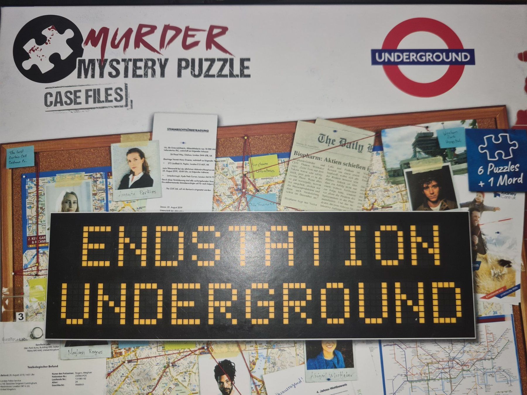 Puzzles: Mystery Puzzle Endsatation Underground – D'occasion à Veltheim AG par dunkelwald