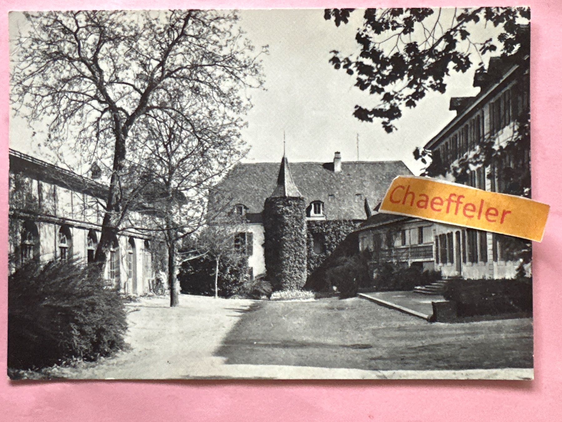 Ansichtskarten: 1970 Institution de Montmirail – Gebraucht aus Zürich von Chaeffeler