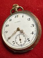 Antike Taschenuhr echt Silber 46 mm