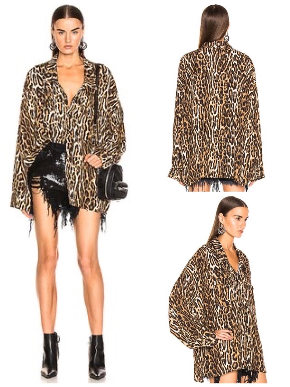 Camicette: R13 Oversized-Bluse aus Viskose Grösse L – Usato da Oberwil BL venduto da Leni-Mischi 5