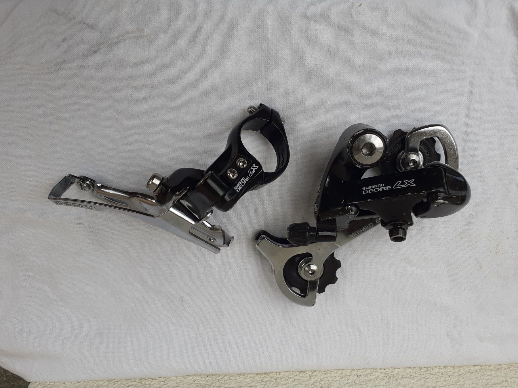 Shimano Ersatzteile: Retro Shimano Deore LX Wechsel plus Umwerfer – Gebraucht aus Cazis von Lucio05