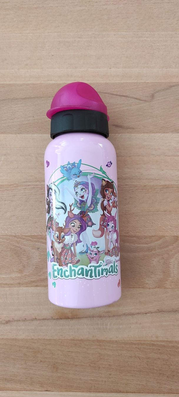 Trinkflaschen & Thermosflaschen: Trinkflasche Kinder Metall Enchantimals – Gebraucht aus Zollbrück von Turner5
