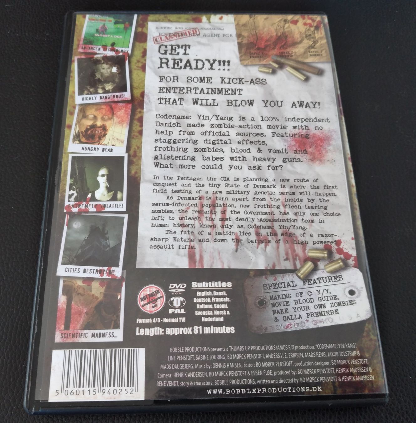 Alle DVDs: Codename Yin Yang uncut – Gebraucht aus Dietwil von Vrilodin 1