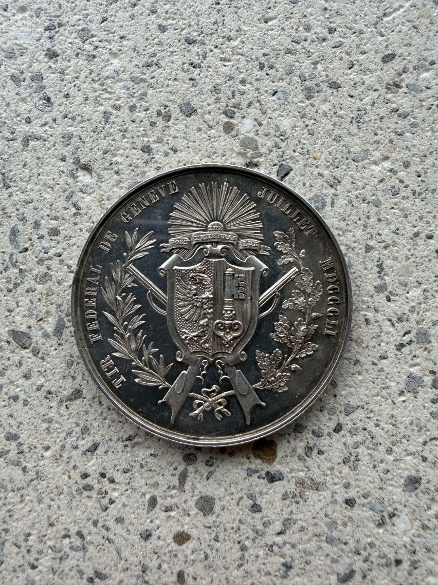 Medaglie: Schützenmedaille Genf 1851 R.572B – Nuovo (secondo la descrizione) da Luzern venduto da LegacyMint 1