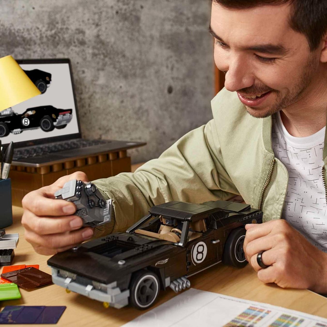 Mega Baukästen: Mega Construx Hot Wheels Collector Rodger Dodger HDJ98 – Neu und originalverpackt aus Basadingen von NekoBricks 2