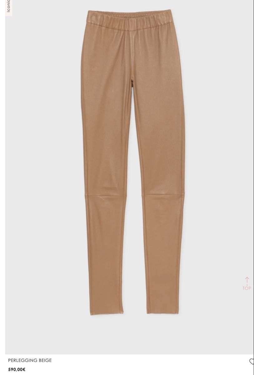 Leggings: Natural leather pants Max&Moi – Gebraucht aus Zürich von agi_j875 4