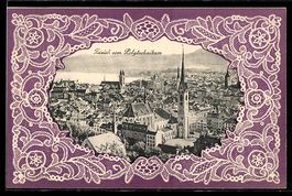 AK Zürich, Vom Polytechnikum aus gesehen