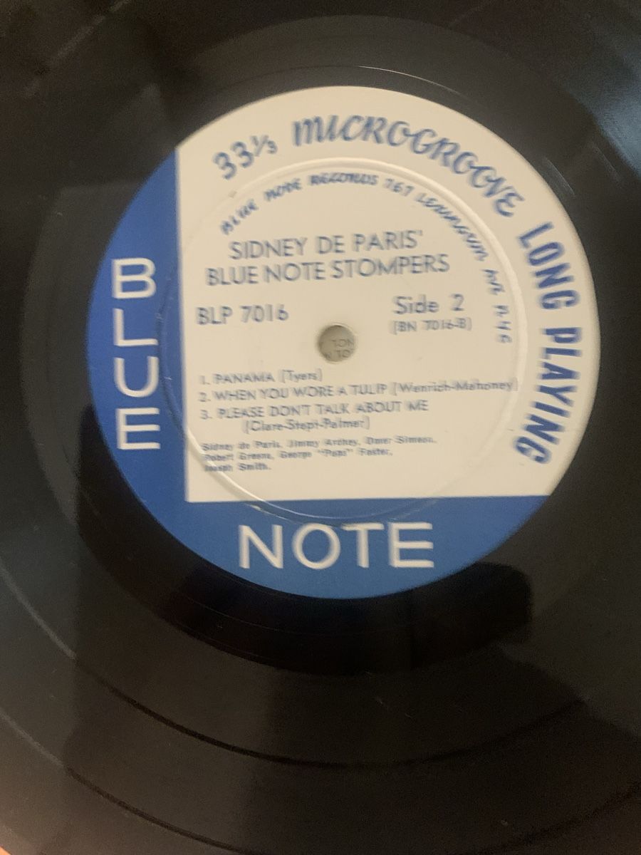 Schallplatten: Sidney DeParis and his Blue Note Stompers(7016) – Gebraucht aus lausanne von Ccheche 2