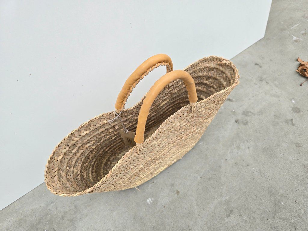 Altro per la casa: Korb: Shopper oval sand/gelb-ANGEBOT – Nuovo (secondo la descrizione) da Romanshorn venduto da Rachacha 1