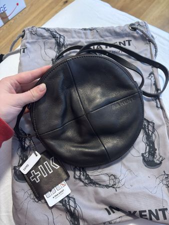Ina Kent Luyo Ledertasche braun neu mit Staubbeutel