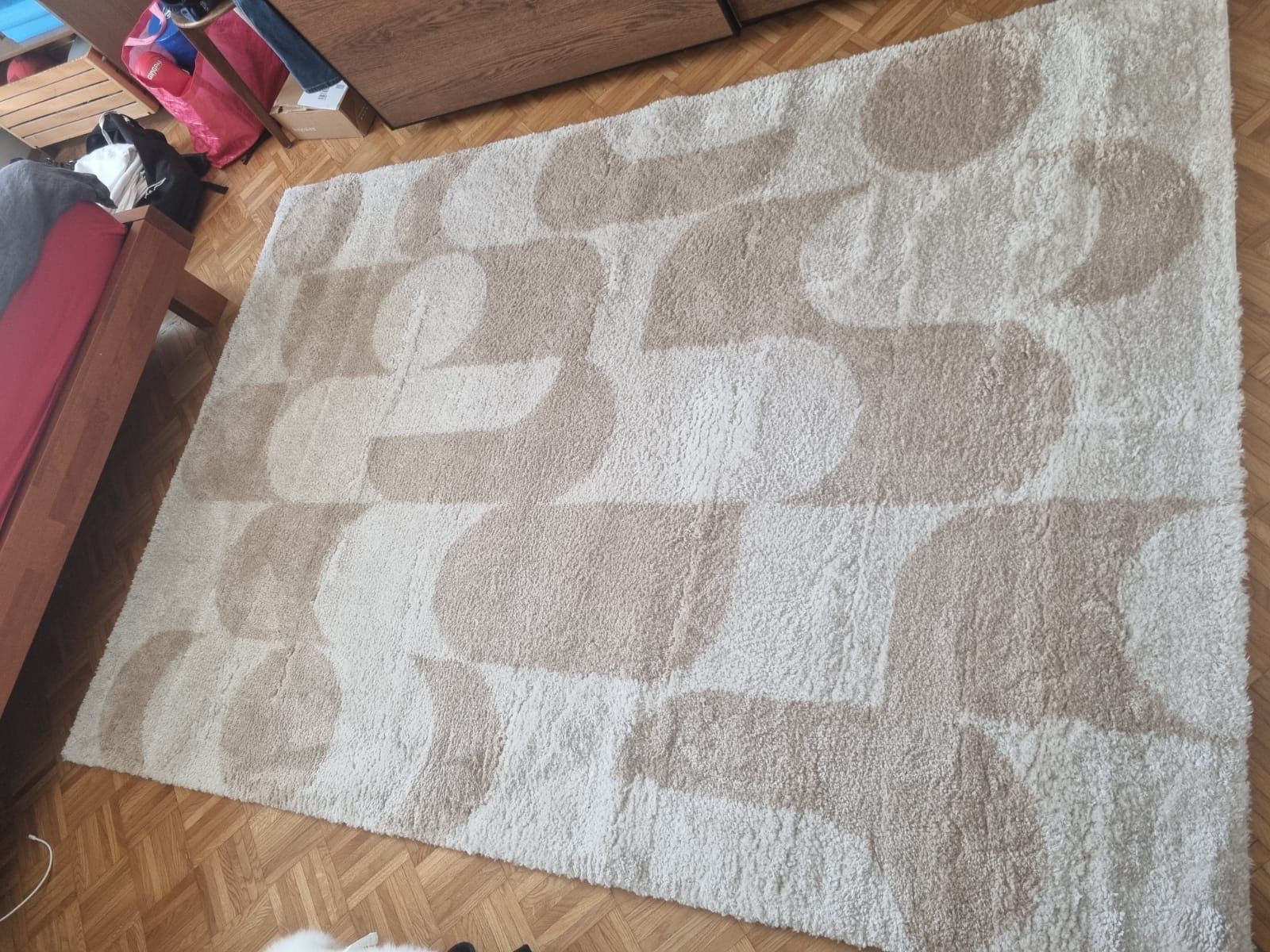 Ikea Teppiche: Tapis IKEA beige motifs 70's – Neu (gemäss Beschreibung) aus Morges von Vintage_Only 1