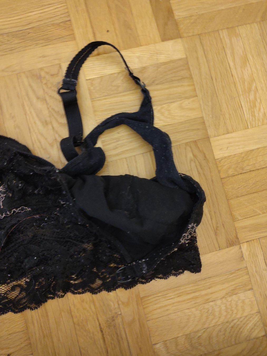 Sonstige Unterwäsche: Schwarzes Still-Bustier mit Spitze  – Gebraucht aus Zürich von bmimor 1