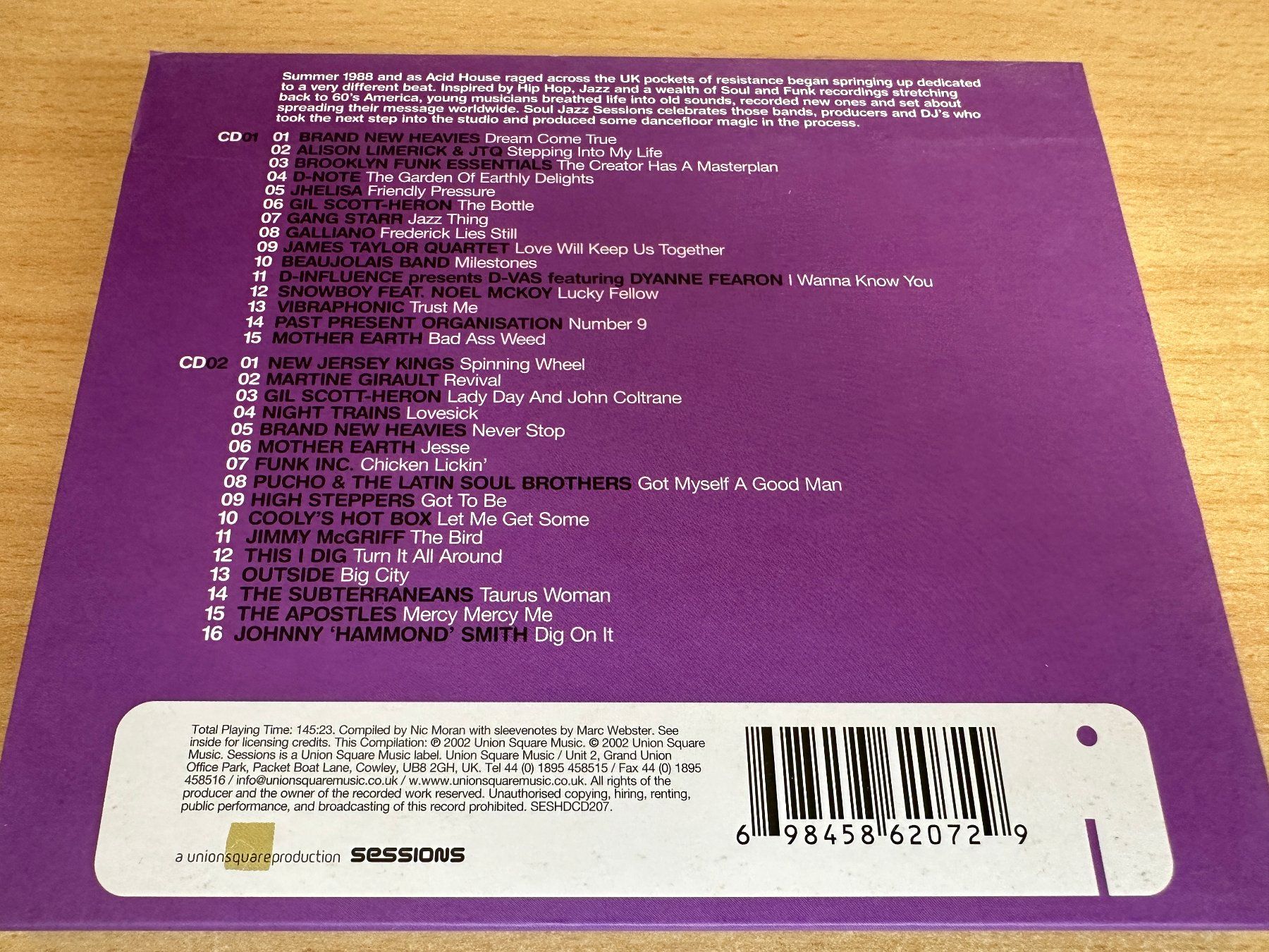 CD: Various – Soul Jazz Sessions - 2 CD – Usato da Rikon im Tösstal venduto da Alpenmutz 1
