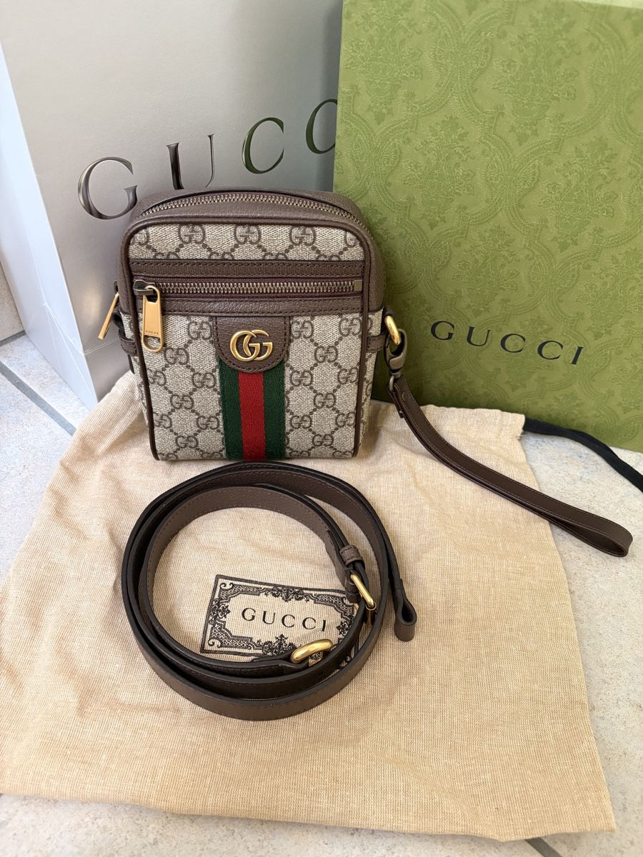 Gucci Borse: Gucci Ophidia Mini Shoulder Bag - Inkl. Originalbox – Nuovo (secondo la descrizione) da Glarus venduto da fam_qkb9 2